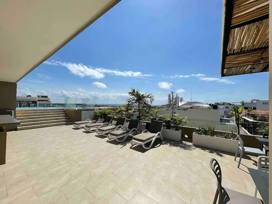Best Penthouse On 5Av! Private Pool! Rooftop With Ocean View Πλάγια Ντελ Κάρμεν 0*,  Μεξικό