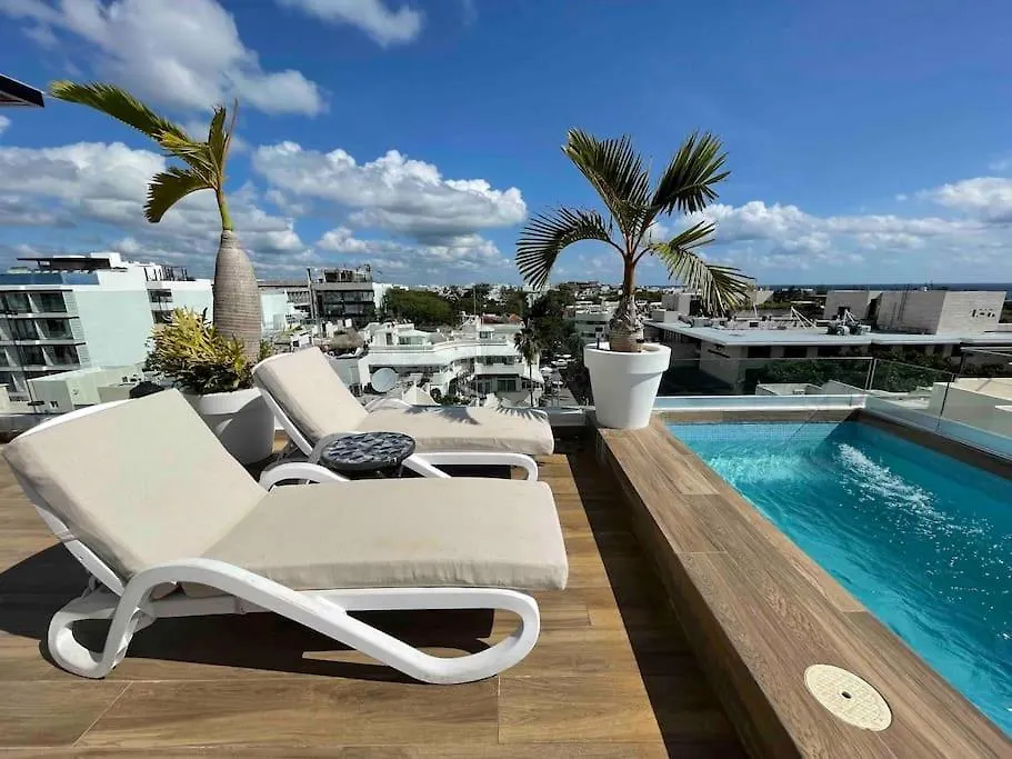 Apartment Best Penthouse On 5Av! Private Pool! Rooftop With Ocean View Playa del Carmen