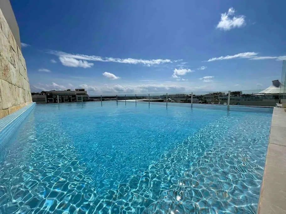 Best Penthouse On 5Av! Private Pool! Rooftop With Ocean View Πλάγια Ντελ Κάρμεν