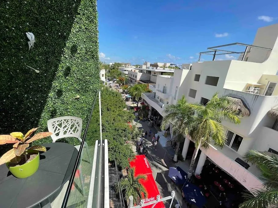 Best Penthouse On 5Av! Private Pool! Rooftop With Ocean View Playa del Carmen Apartament