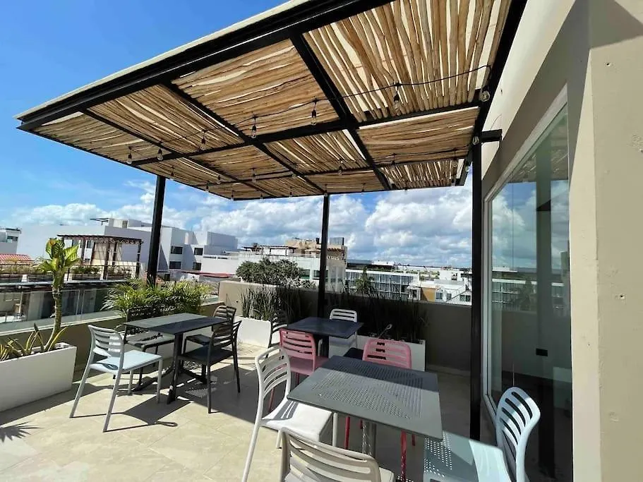 Best Penthouse On 5Av! Private Pool! Rooftop With Ocean View Playa del Carmen Apartament