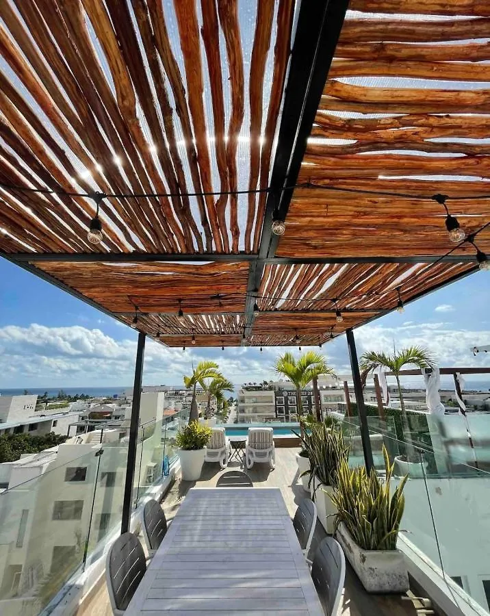 Best Penthouse On 5Av! Private Pool! Rooftop With Ocean View Playa del Carmen Meksyk