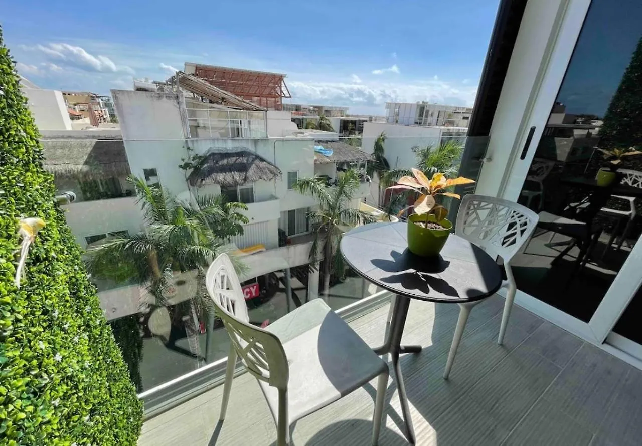 Best Penthouse On 5Av! Private Pool! Rooftop With Ocean View Playa del Carmen Apartament