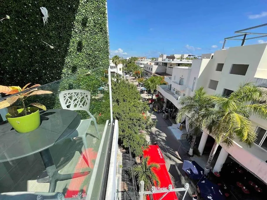 Best Penthouse On 5Av! Private Pool! Rooftop With Ocean View Playa del Carmen Apartament