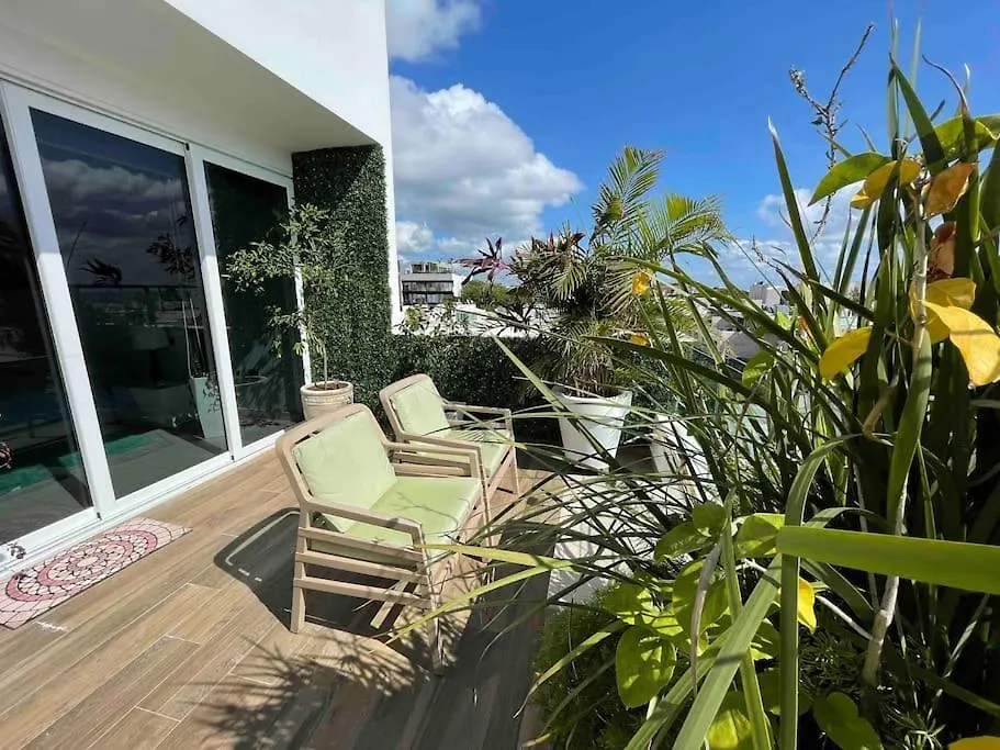 Apartament Best Penthouse On 5Av! Private Pool! Rooftop With Ocean View Playa del Carmen
