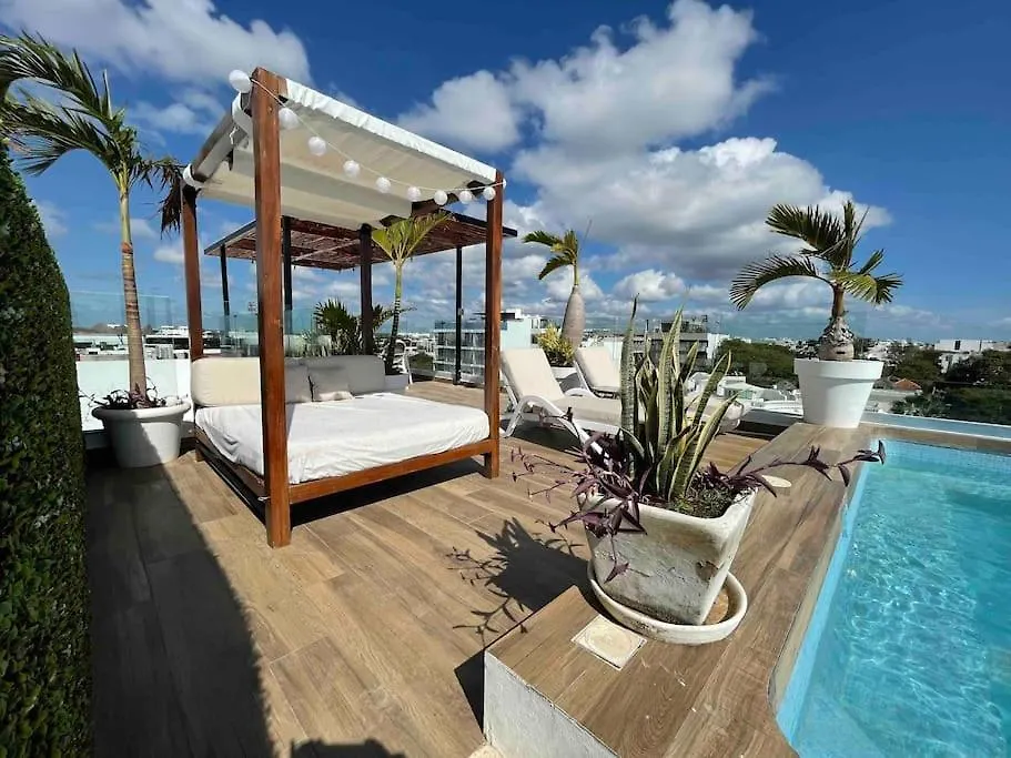 Best Penthouse On 5Av! Private Pool! Rooftop With Ocean View Playa del Carmen 0*,  Meksyk