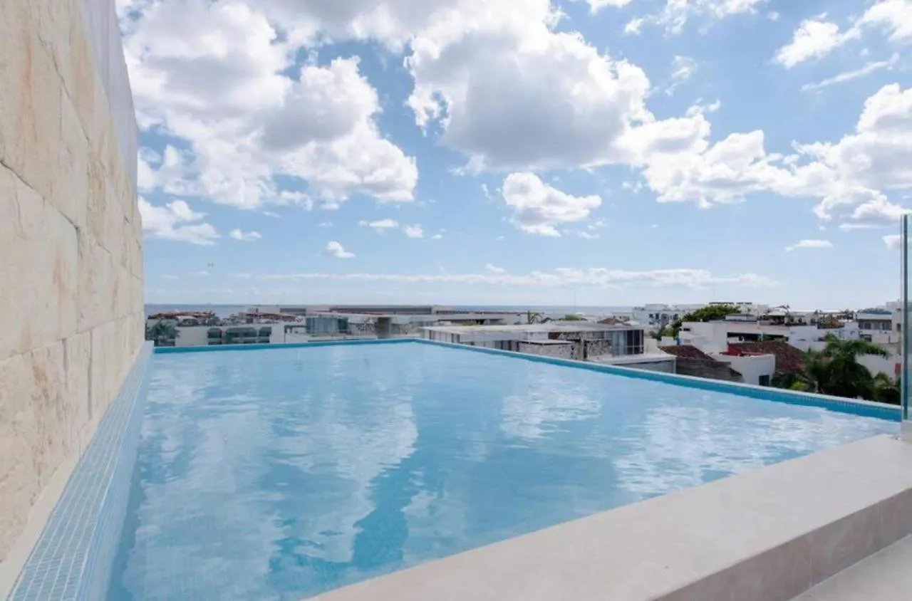 Apartament Best Penthouse On 5Av! Private Pool! Rooftop With Ocean View Playa del Carmen Meksyk